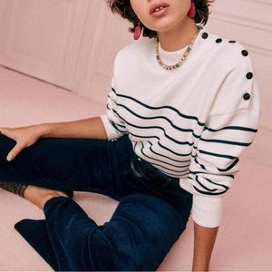 Sezane Gabin Sweater Jumper XS